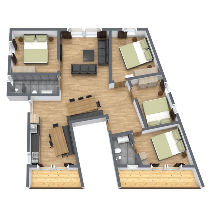 Aparthotel Herzblick Gmbh See Eksteriør billede