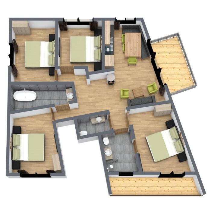 Aparthotel Herzblick Gmbh See Eksteriør billede